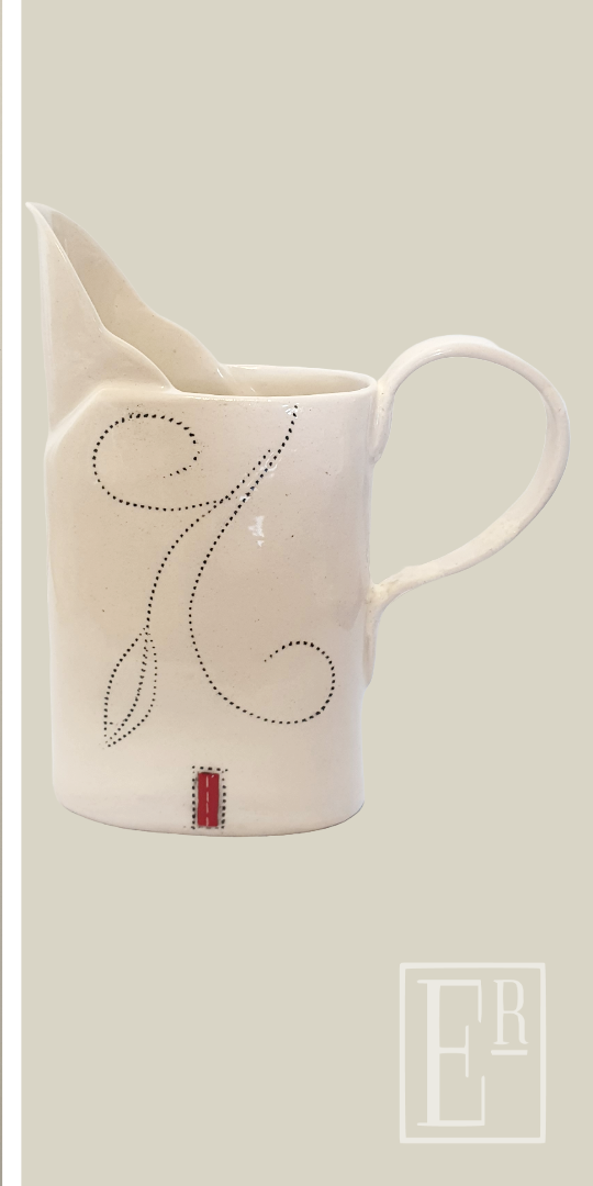 Cream jug after restoration